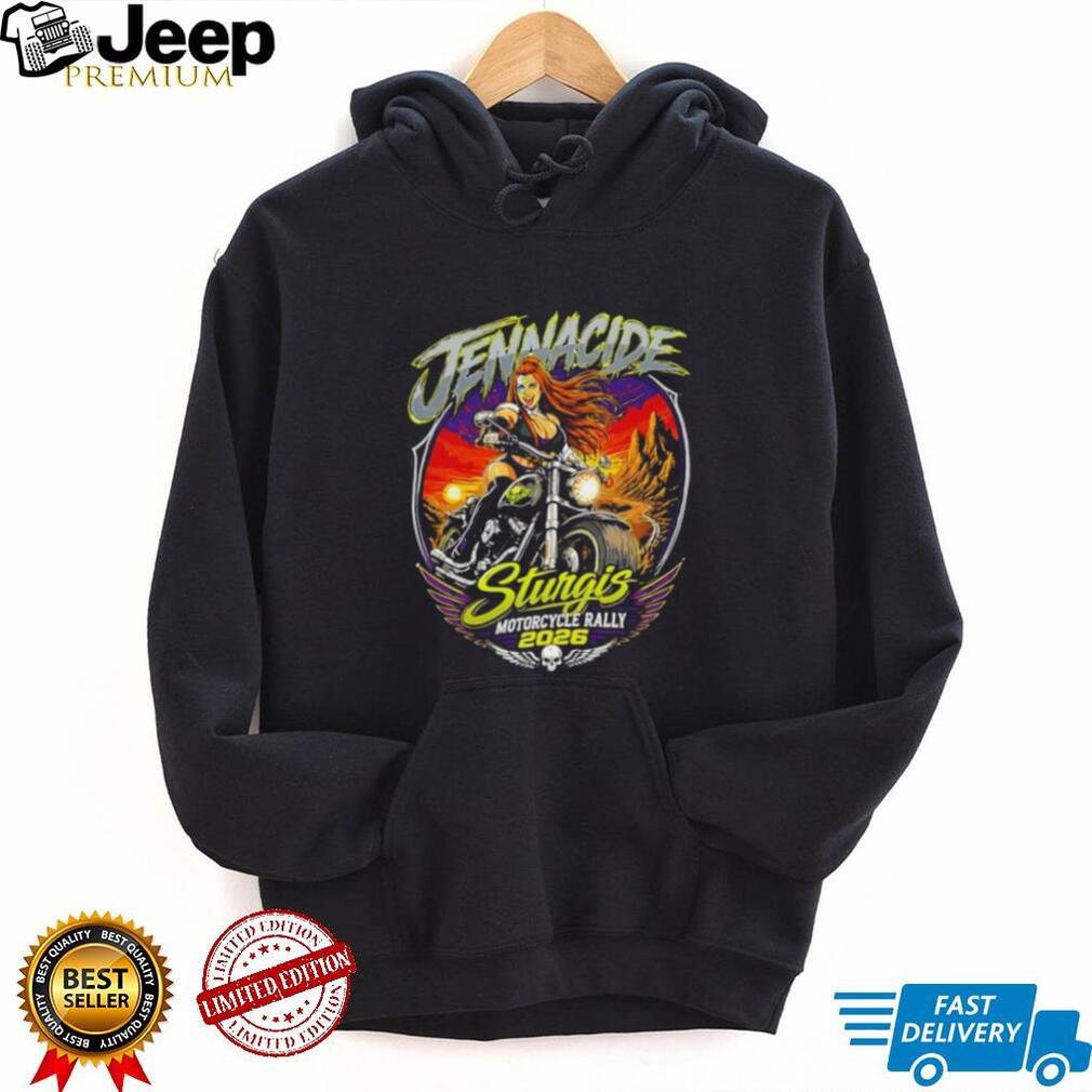 Jennacide Jennacide Sturgis 2026 Motorcycle Rally T Shirt