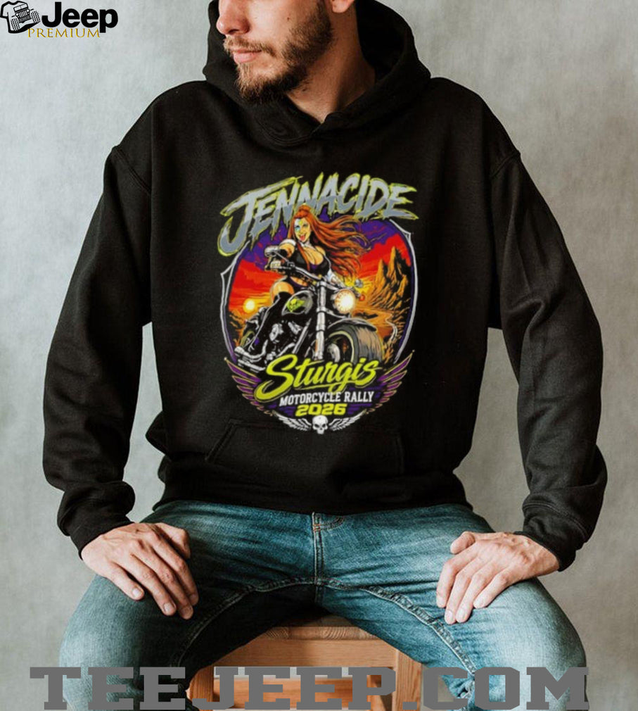 Jennacide Jennacide Sturgis 2026 Motorcycle Rally T Shirt