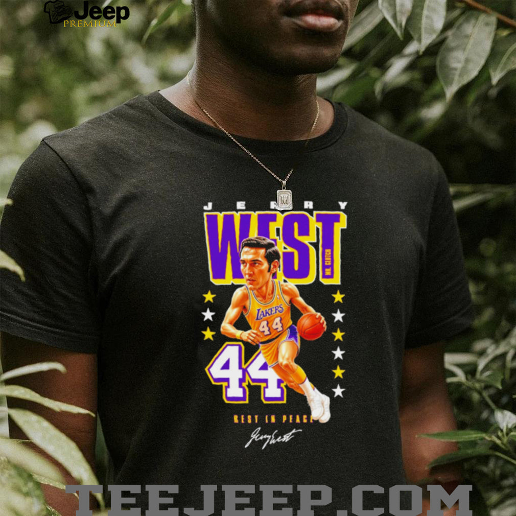 Jerry West Los Angeles Basketball Legend Rest In Peace 2024 Vintage Retro Men Women Fans T Shirt