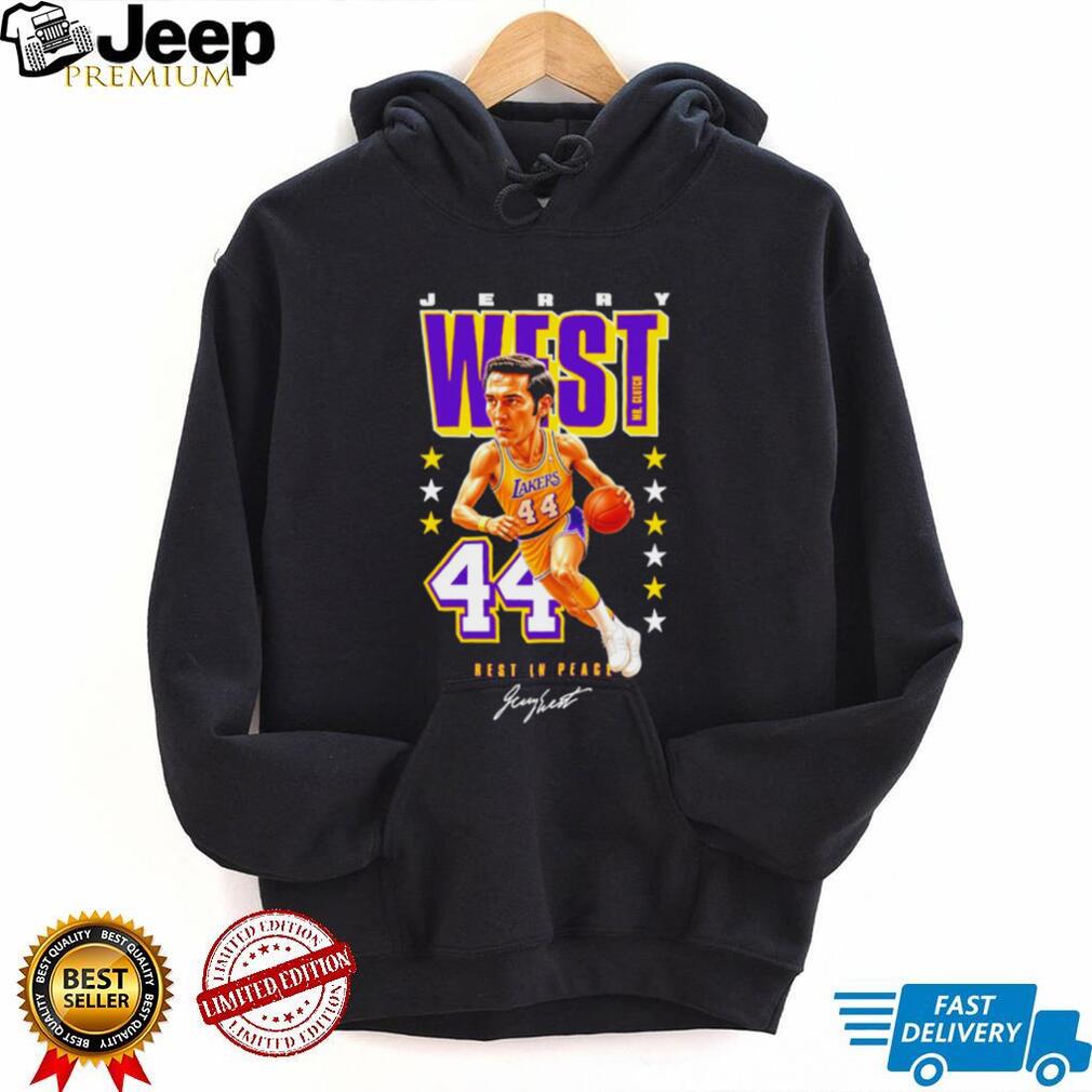 Jerry West Los Angeles Basketball Legend Rest In Peace 2024 Vintage Retro Men Women Fans T Shirt