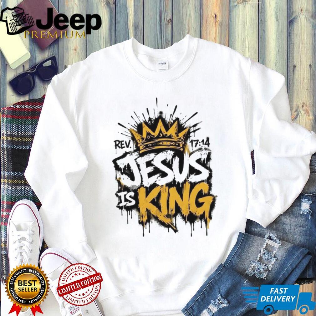 Jesus Is King Revelation 17.14 Streetwear Graphic T Shirt