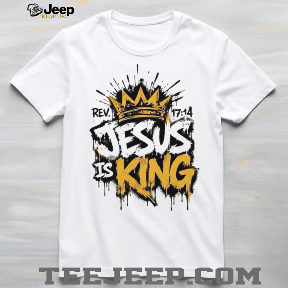 Jesus Is King Revelation 17.14 Streetwear Graphic T Shirt