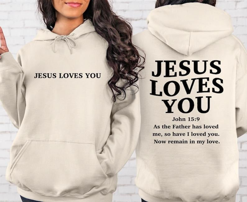 Jesus Loves You Shirt , Christian Shirt , Jesus Shirts , Bible Verse Shirt , Religious Shirt, Church Shirt, Believer,...