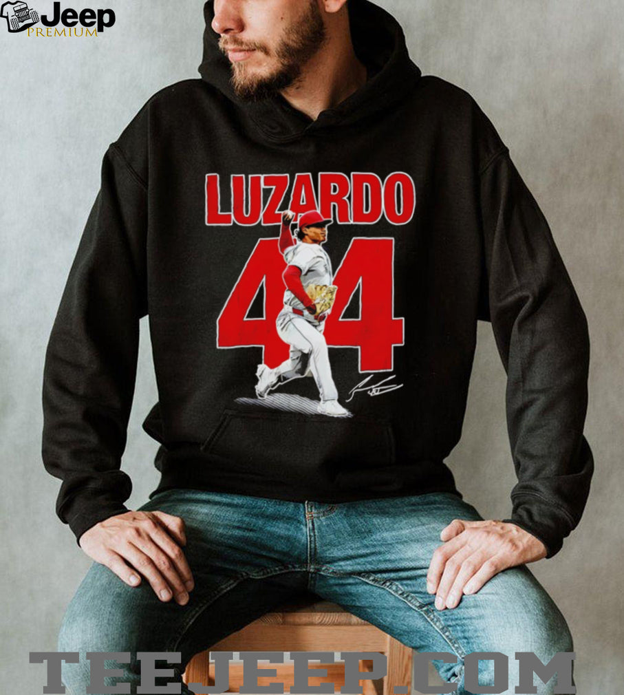Jesus Luzardo 44 Miami Baseball Pitcher Red Graphic T Shirt
