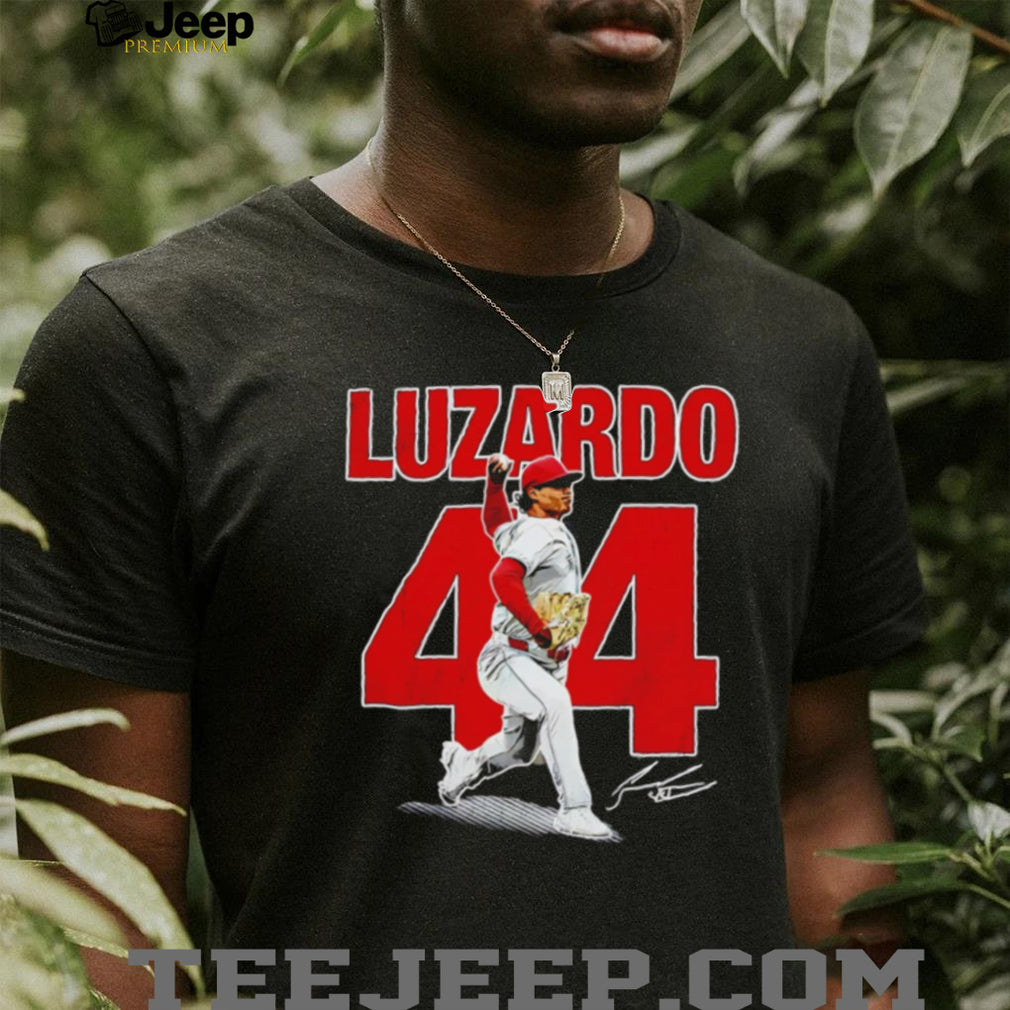 Jesus Luzardo 44 Miami Baseball Pitcher Red Graphic T Shirt