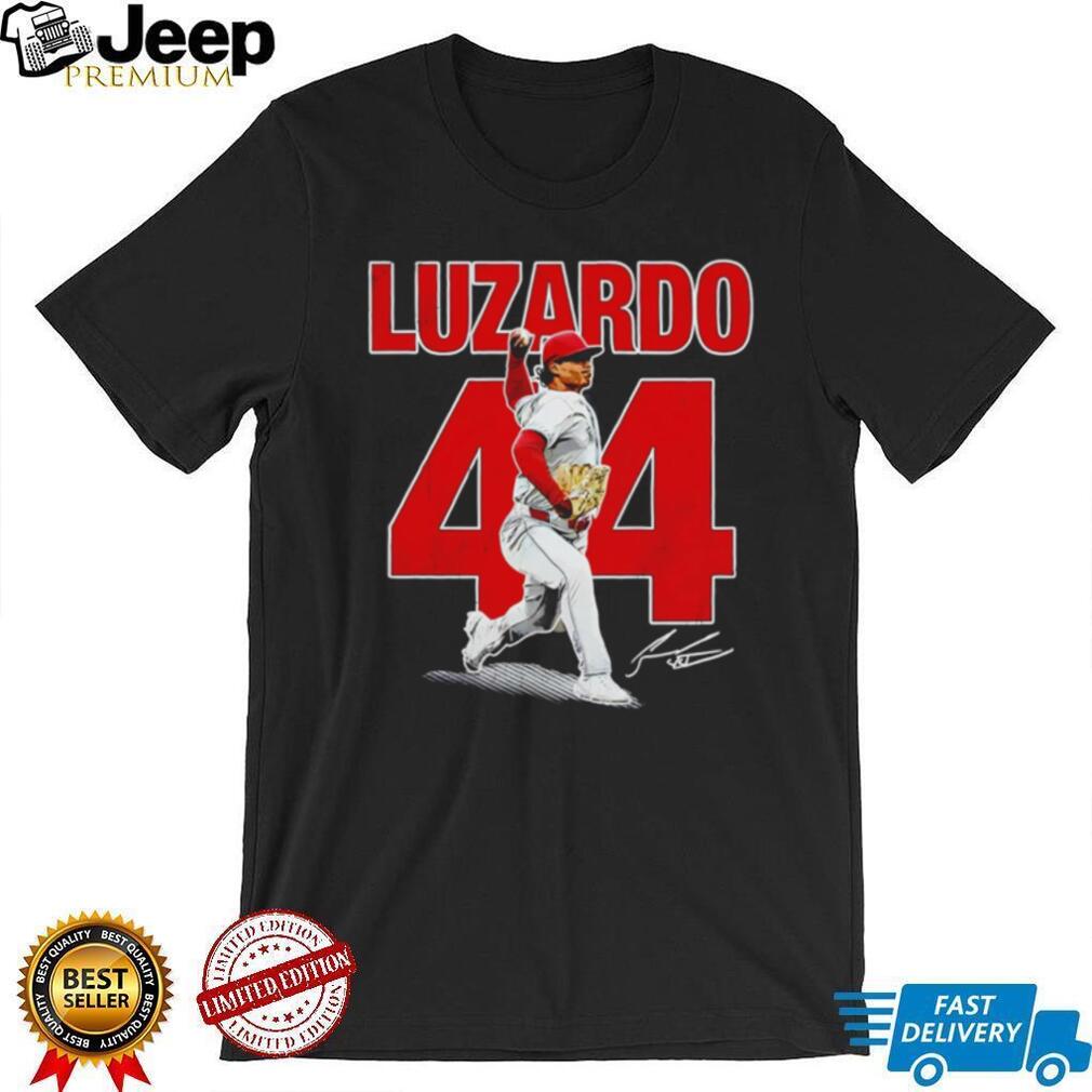 Jesus Luzardo 44 Miami Baseball Pitcher Red Graphic T Shirt