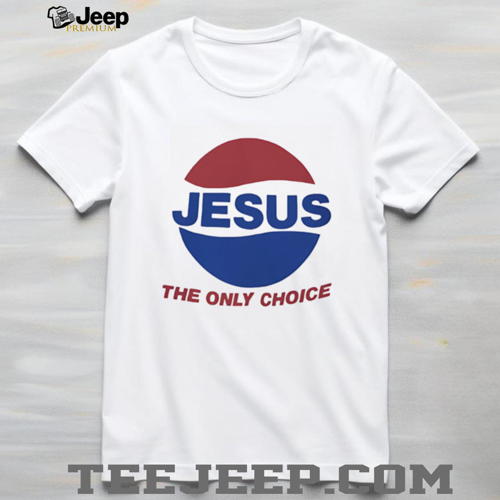 Jesus The Only Choice Retro Soda Logo Parody Christian T Shirt
