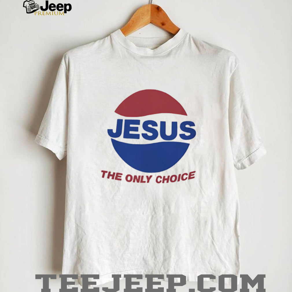 Jesus The Only Choice Retro Soda Logo Parody Christian T Shirt