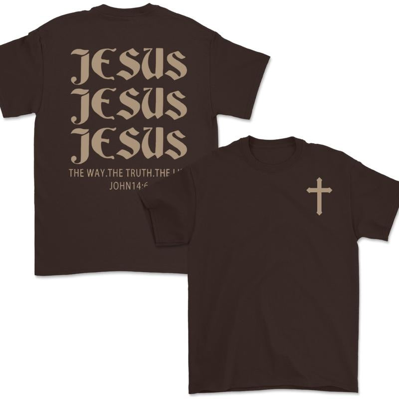 Jesus The Way of Truth T-shirt, trust him. meaningful gift. for men and women Hoodie, Sweatshirt | WearSparks.com
