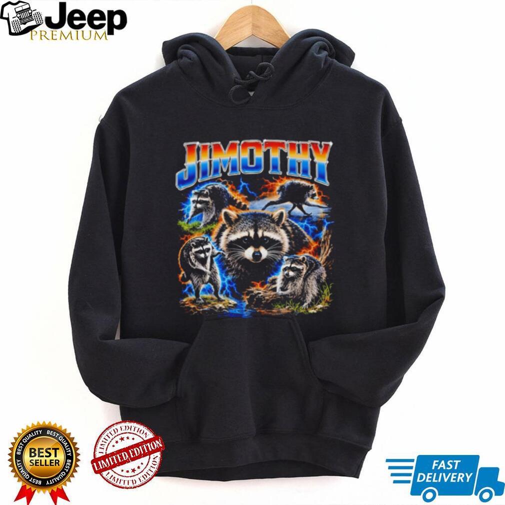 Jimothy Raccoon Seattle Cute Trash Panda graphic shirt