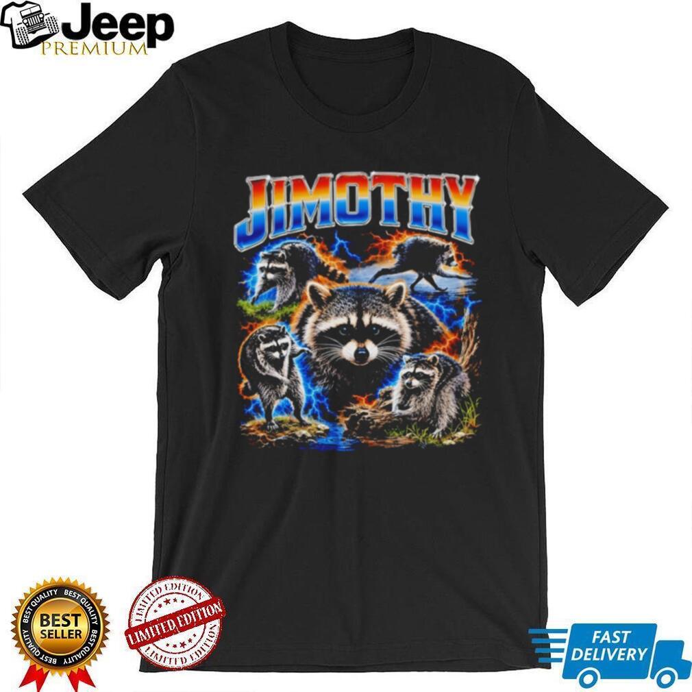 Jimothy Raccoon Seattle Cute Trash Panda graphic shirt