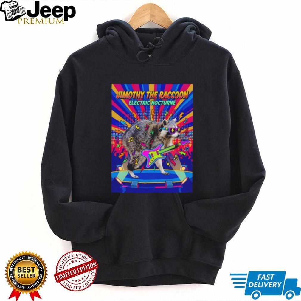 Jimothy The Raccoon Electric Nocturne 2026 shirt