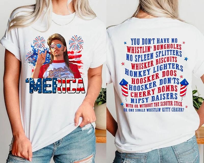 Joe Dirt Merica Shirt, Funny 4th of July TShirt, Joe Dirt Tee, Veterans Tee, Patriotic Top, Independence Day Shirt,...