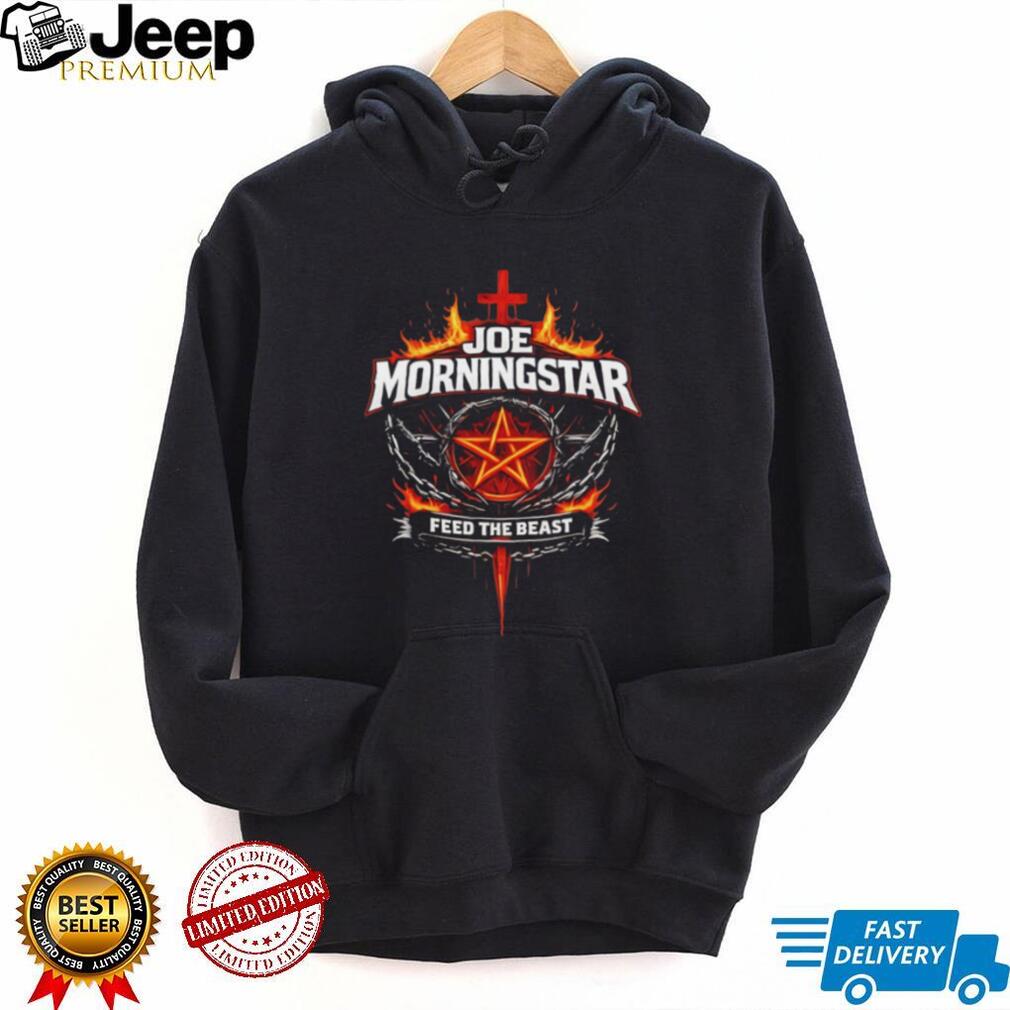 Joe Morningstar Feed The Beast Pentagram Metal Aesthetic T Shirt
