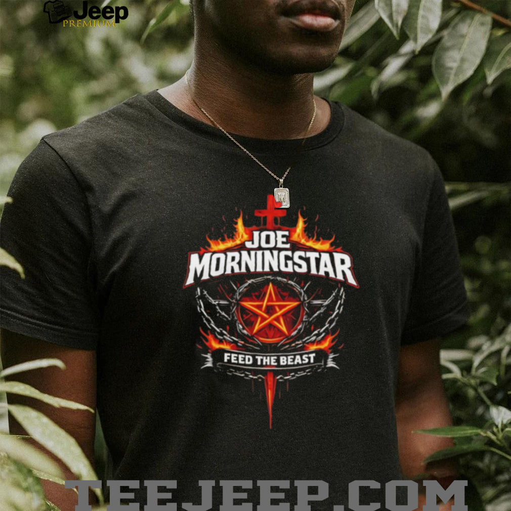 Joe Morningstar Feed The Beast Pentagram Metal Aesthetic T Shirt