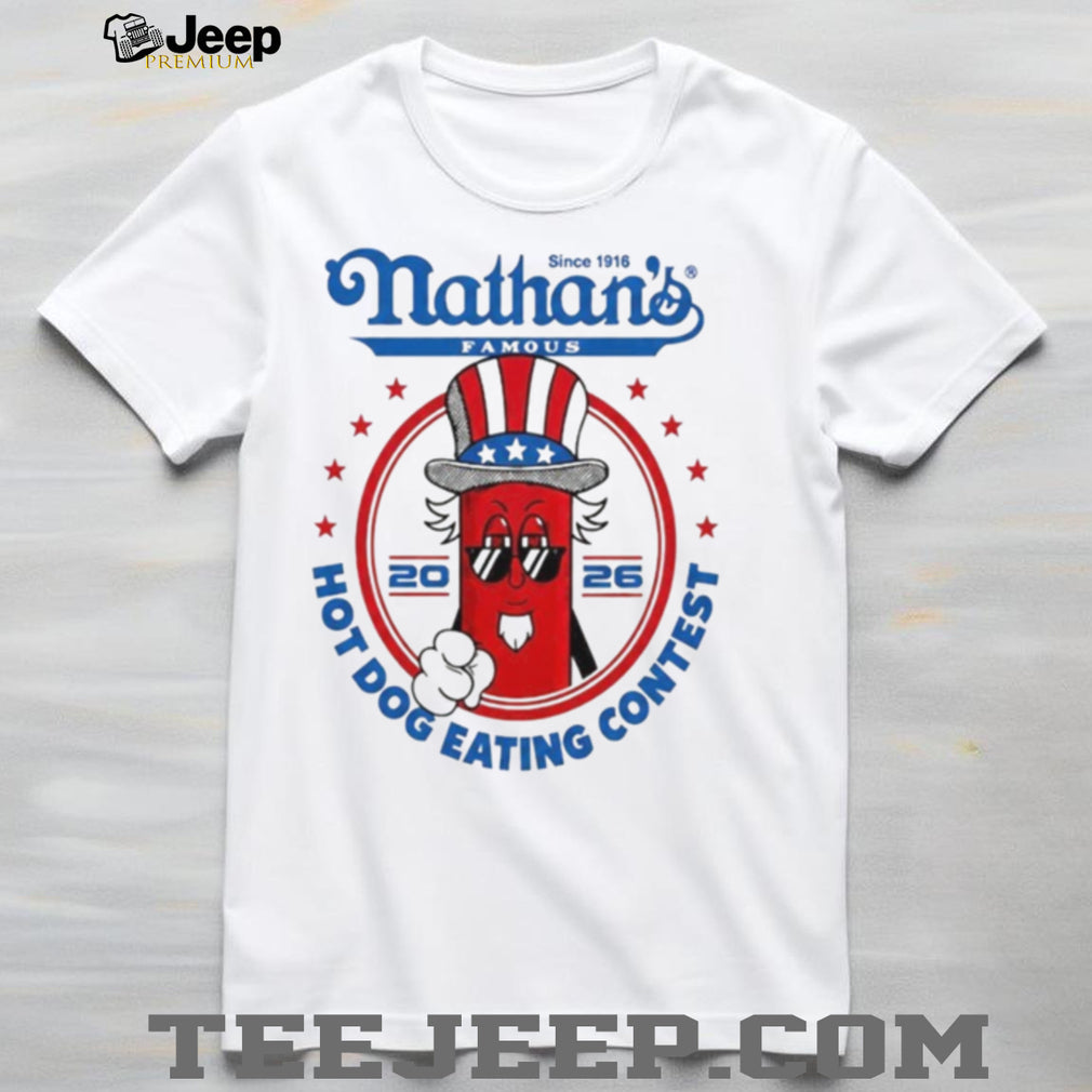 Joey Chestnut Nathan’s Hot Dog Contest shirt