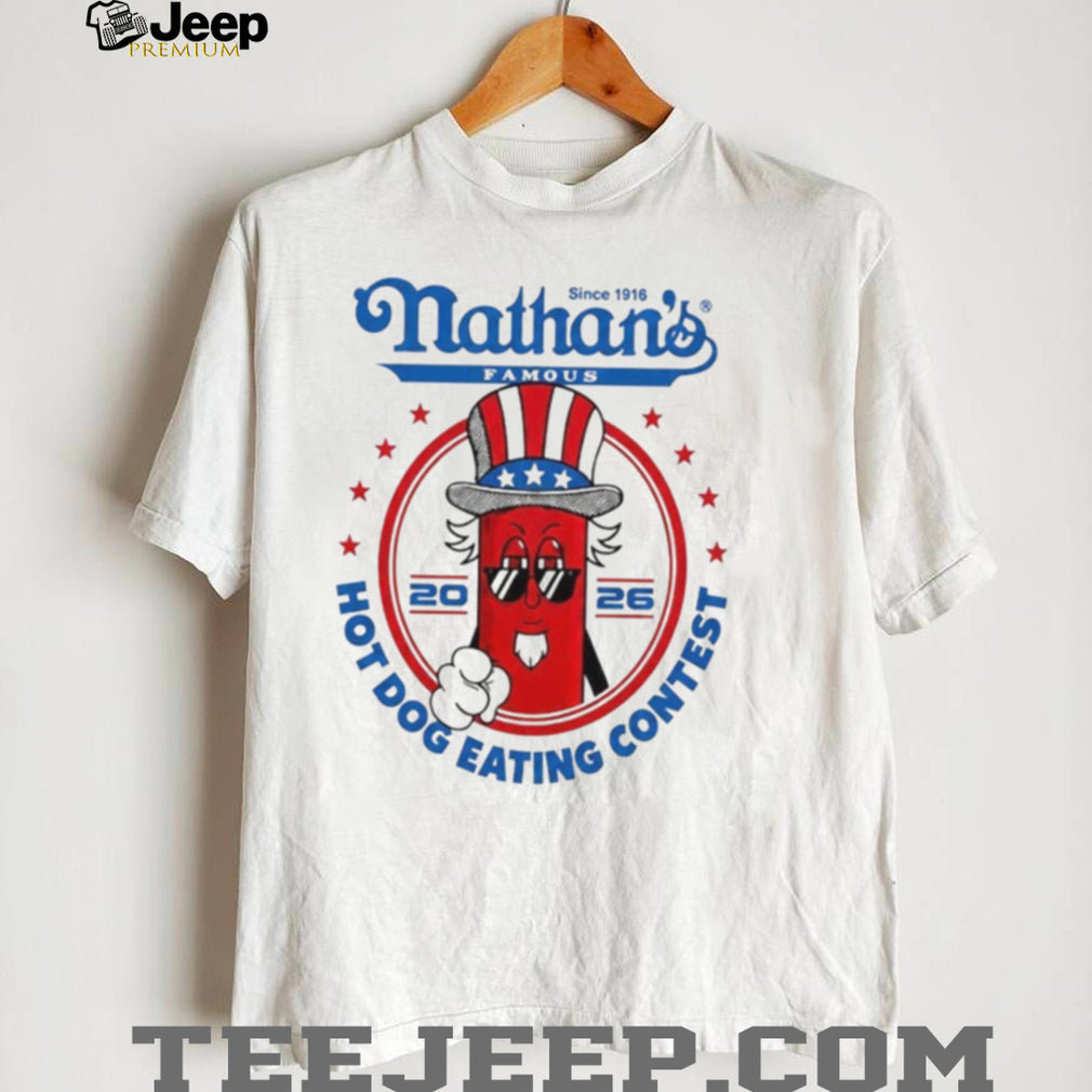 Joey Chestnut Nathan’s Hot Dog Contest shirt