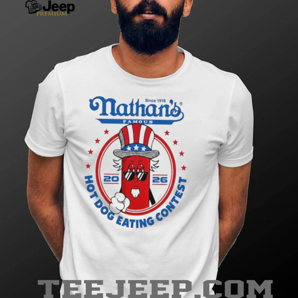 Joey Chestnut Nathan’s Hot Dog Contest shirt