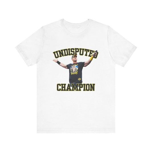 John Cena Undisputed Champion Graphic Tee, WWE Champion Shirt, Wrestling Shirt