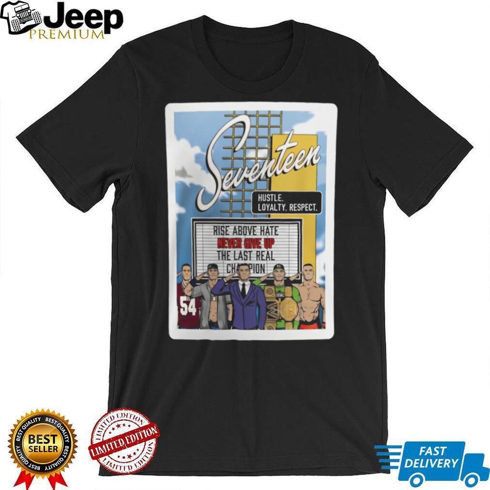 John Cena WrestleMania 17 Rise Above Hate Tribute T Shirt