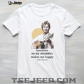 John Denver Sunshine On My Shoulders Makes Me Happy Vintage Portrait T Shirt