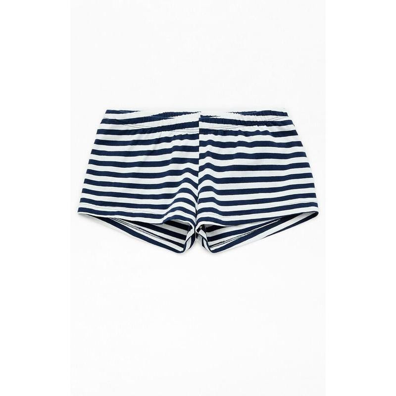 John Galt Women's Blue & White Striped Boxer Boyshorts T-Shirts, Hoodie, Sweatshirt | WearSparks.com