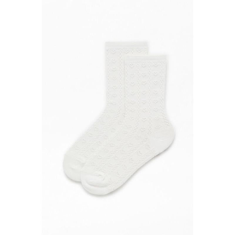 John Galt Women's Heart Pointelle Socks T-Shirts, Hoodie, Sweatshirt | WearSparks.com