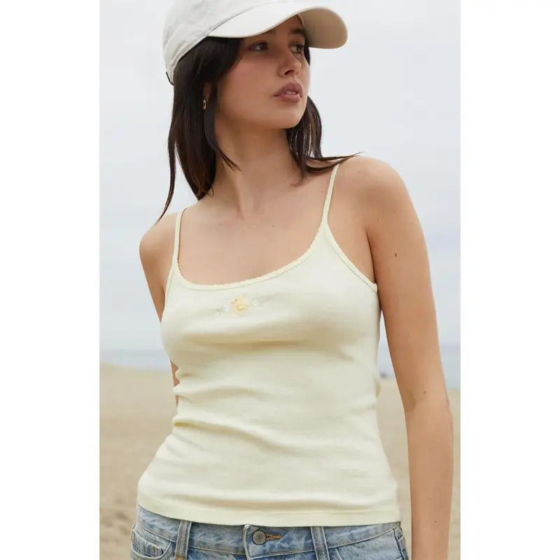 John Galt Women's Skylar Duck Tank Top - Multicolor T-Shirts, Hoodie, Sweatshirt | WearSparks.com