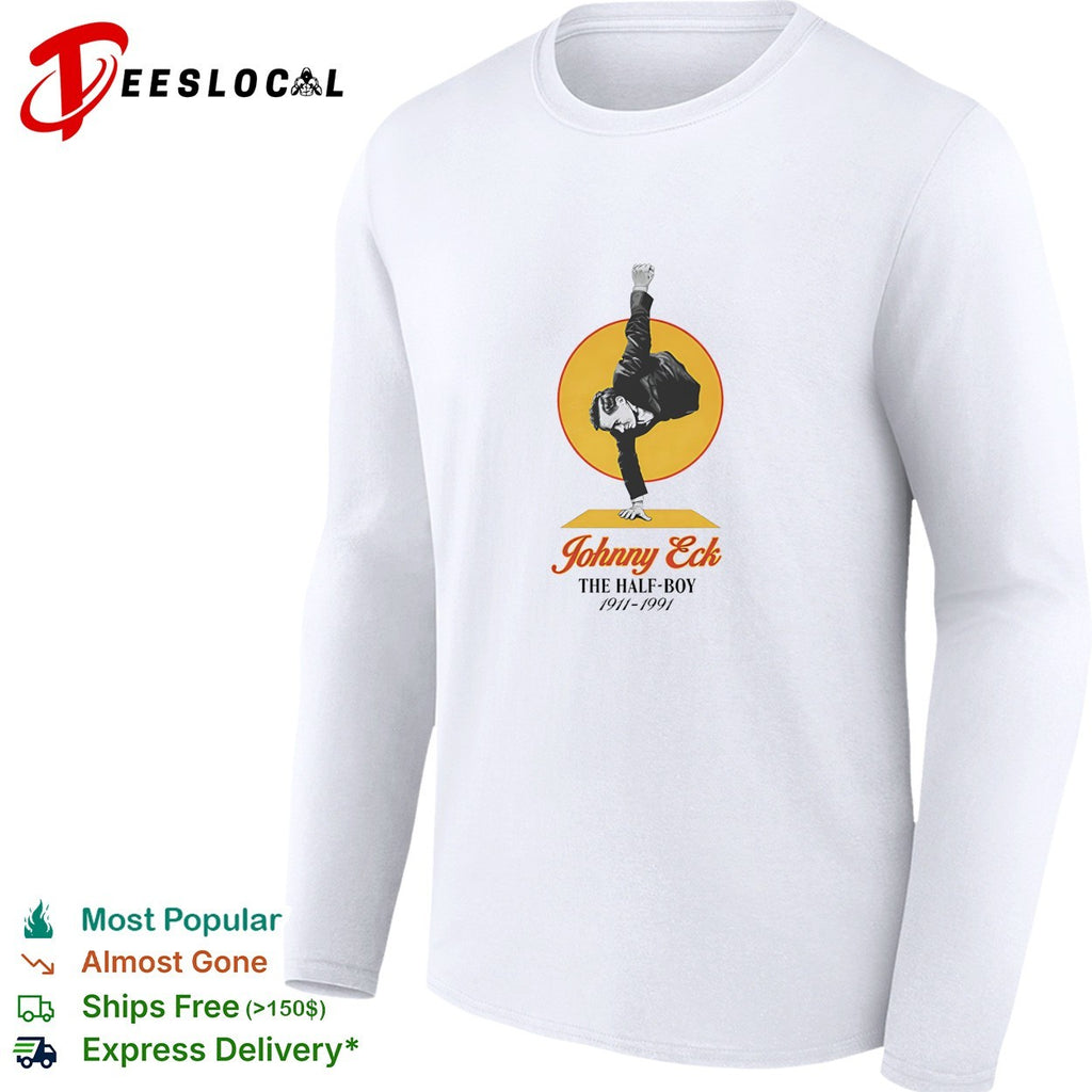Johnny Eck the half boy 1911 1991 retro shirt