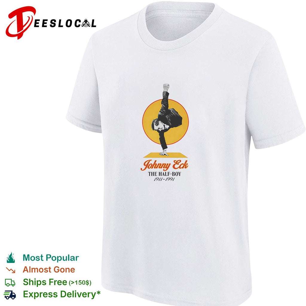 Johnny Eck the half boy 1911 1991 retro shirt