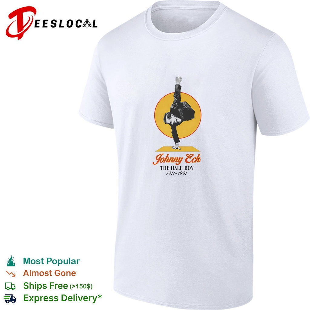 Johnny Eck the half boy 1911 1991 retro shirt