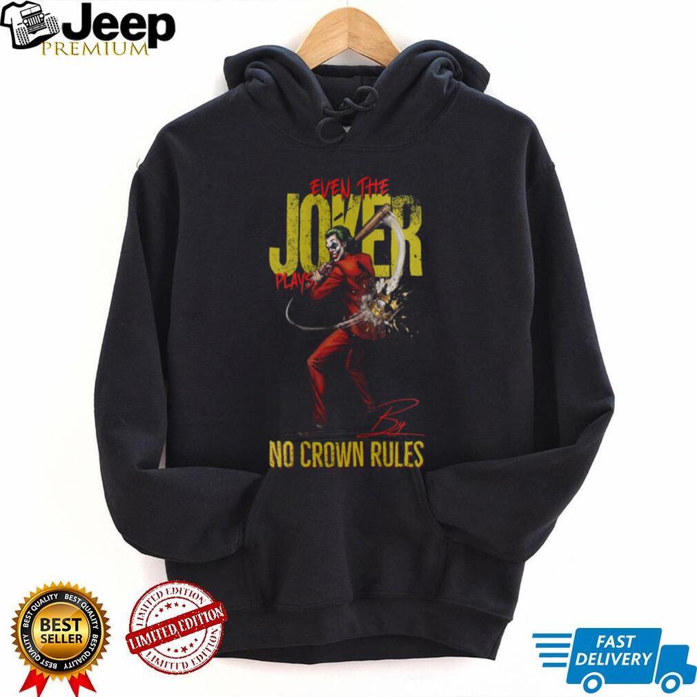 Joker No Crown Rules St. Louis Cardinals Baseball Jersey T Shirt
