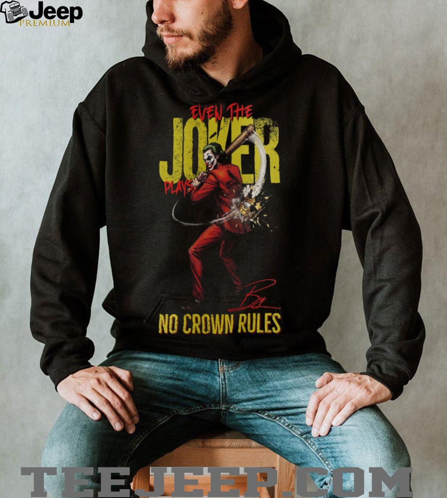Joker No Crown Rules St. Louis Cardinals Baseball Jersey T Shirt