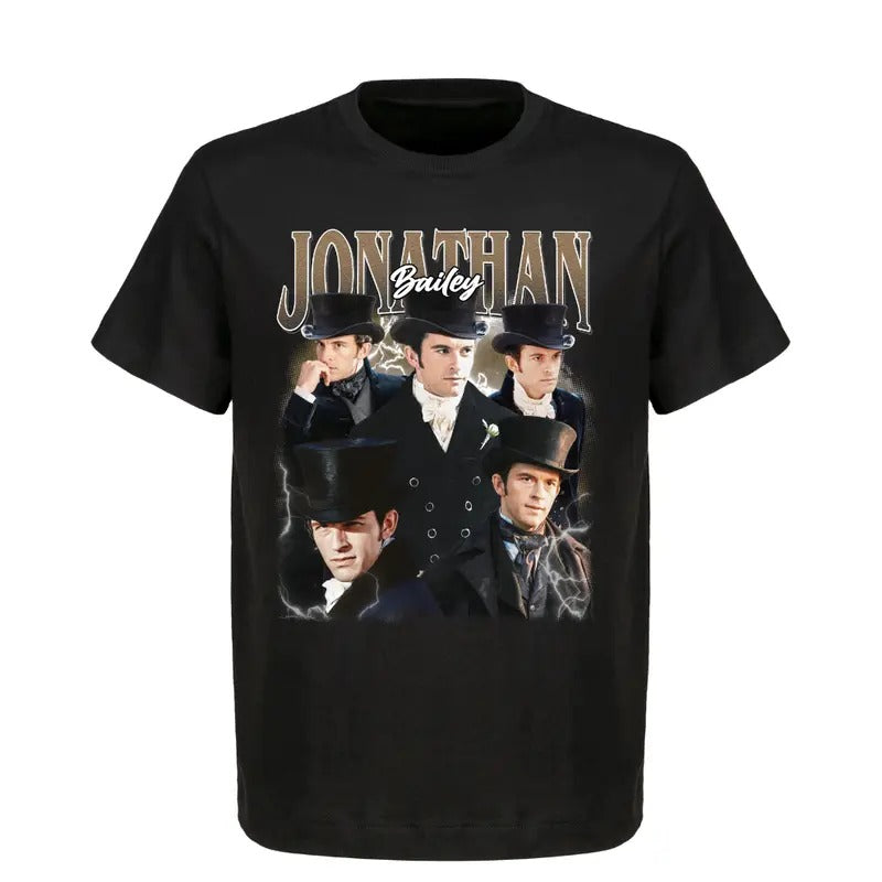Jonathan Bailey Fiyero Shirt, Wicked Musical Merch, Anthony Bridgerton, Jonathan Bailey Retro Cotton Full Size, Full Colors Full