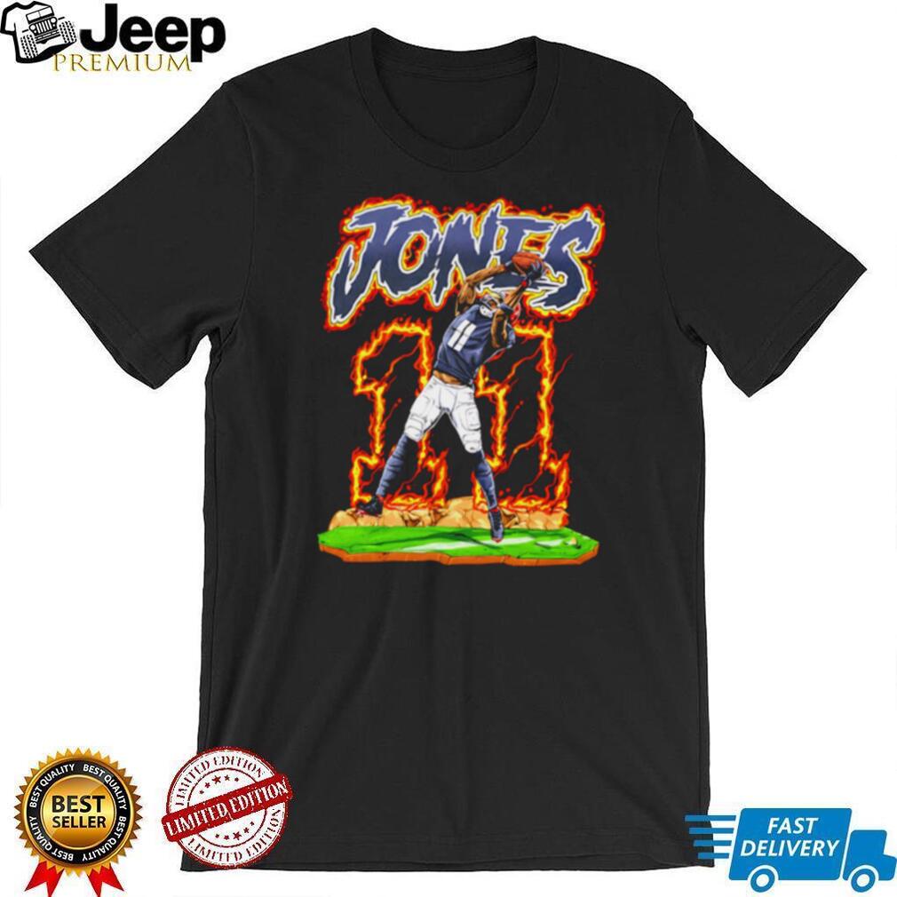 Jones 11 Football Catch Fire T Shirt