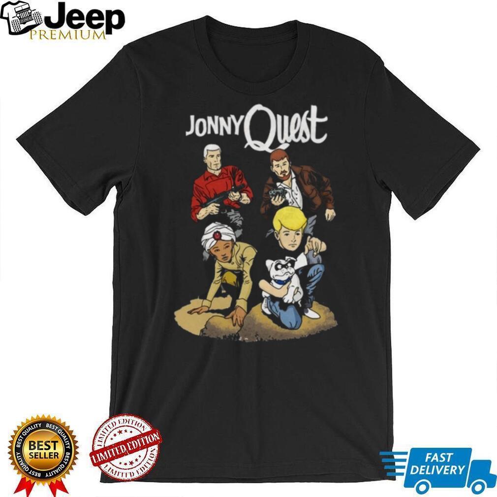 Jonny Quest Classic Team Adventure Retro Cartoon T Shirt
