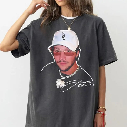 Josh Allen Funny Meme Vintage_Unisex Heavy Cotton Tee