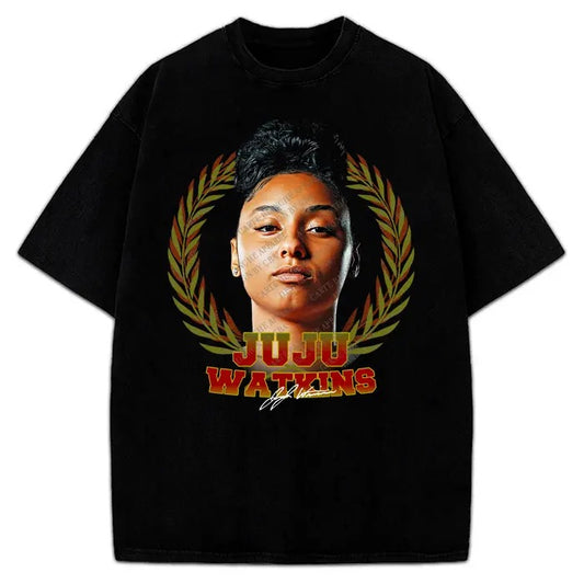 JuJu Watkins T-Shirt Women Basketball JuJu Custom Fan Art Graphic Tee Crewneck Comfort