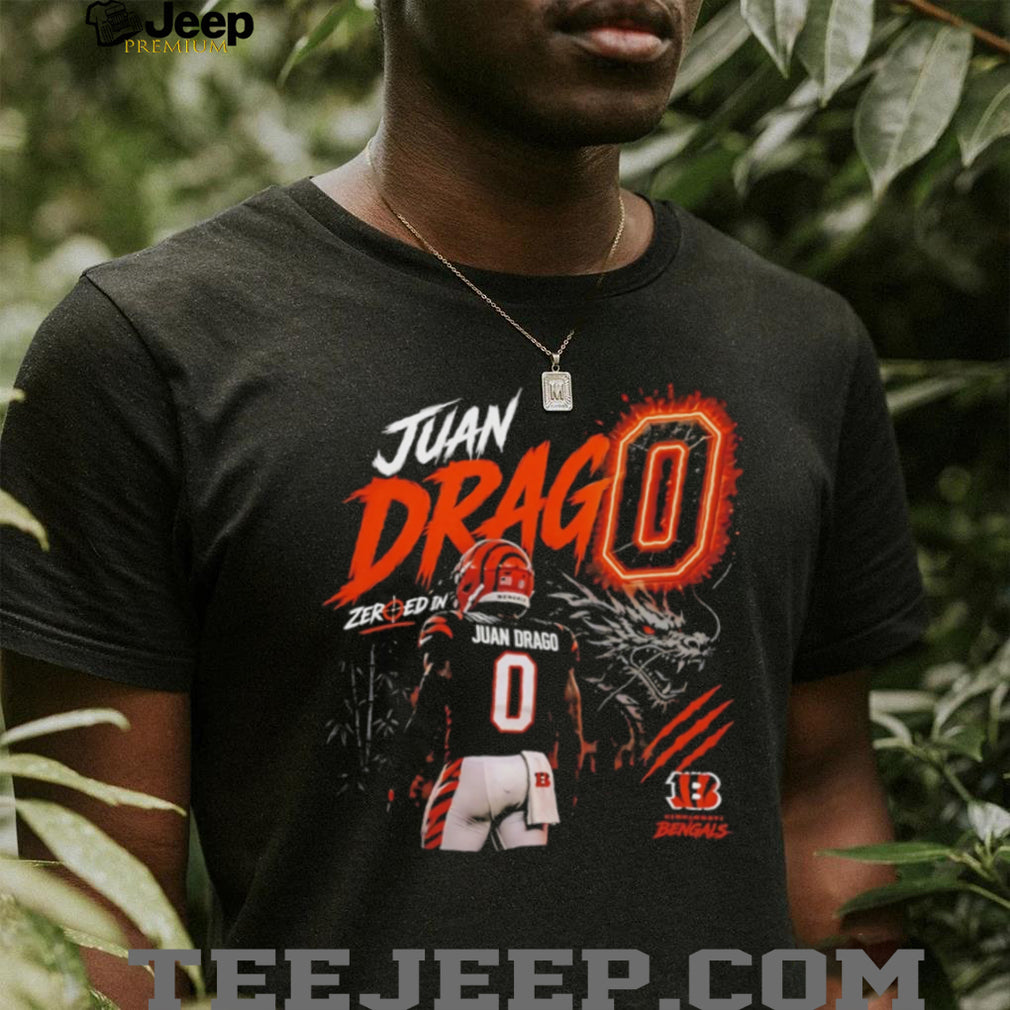 Juan Drago Zeroed In Cincinnati Football Dragon Graphic T Shirt