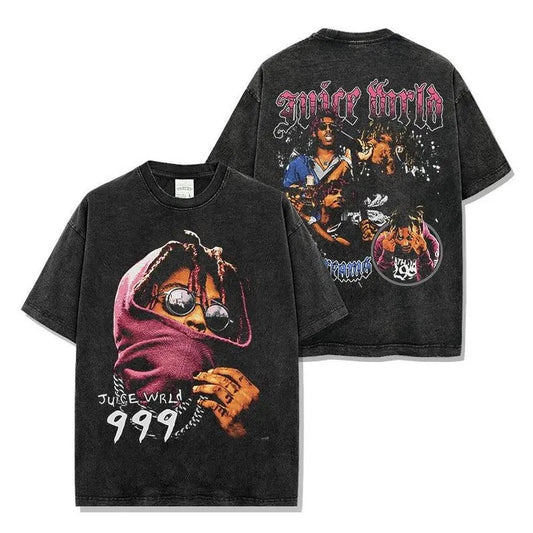 Juice Wrld Vintage Wash 4.2 Tee T-shirt 2sides