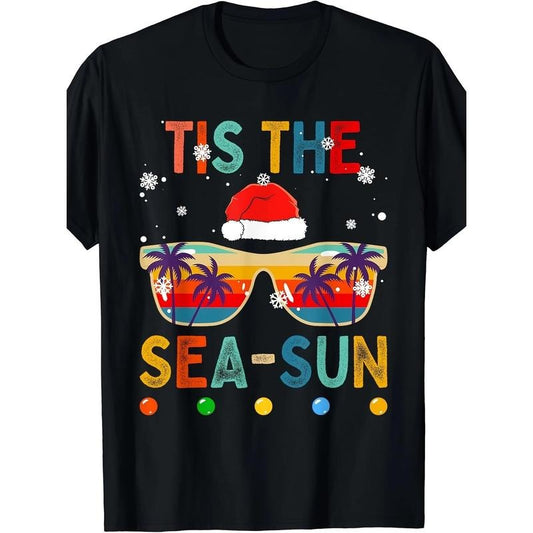 July Haiyang Summer Christmas men casual and comfortable T-shirt Made in USA