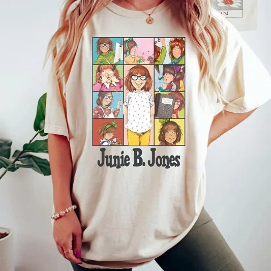Junie B. Jones Teacher Black Graphic T-Shirt Hoodie, Sweatshirt | WearSparks.com