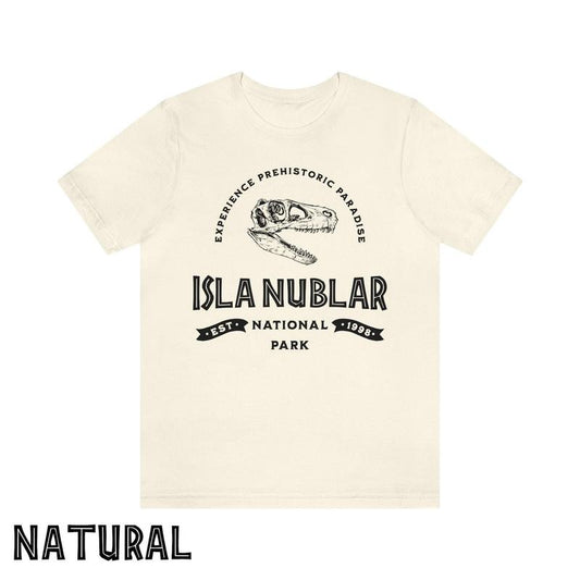 Jurassic Park T-Shirt, Isla Nublar T-Shirt, Movie Lover Gift, Isla Nublar National Park Shirt, Jurassic World, Movie Shirt, Dinosaur Shirt