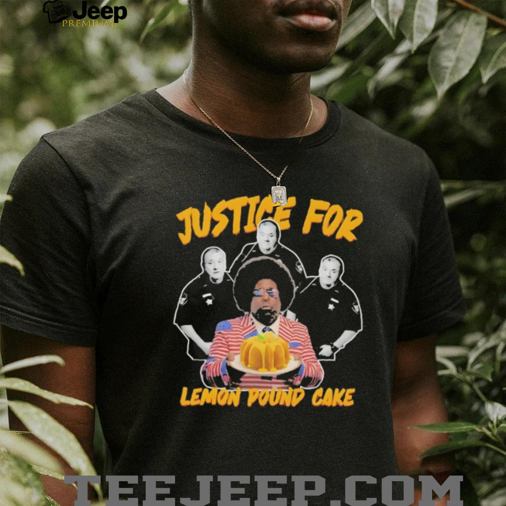 Justice For Lemon Pound Cake Funny Viral Meme Culture Graphic T Shirt
