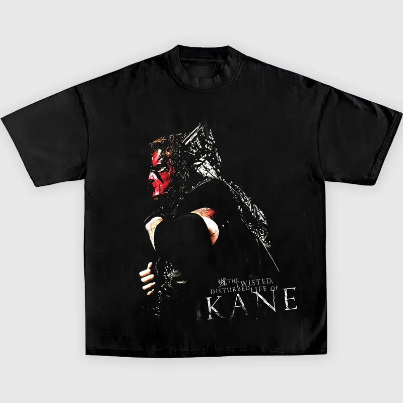 KANE V2 TEE, Wrestling Tee, WWE Tee, Wrestling Gift, Sports Shirt, Workout T-shirt, Gift for Him Hoodie Sweatshirt Menswear Streetwear