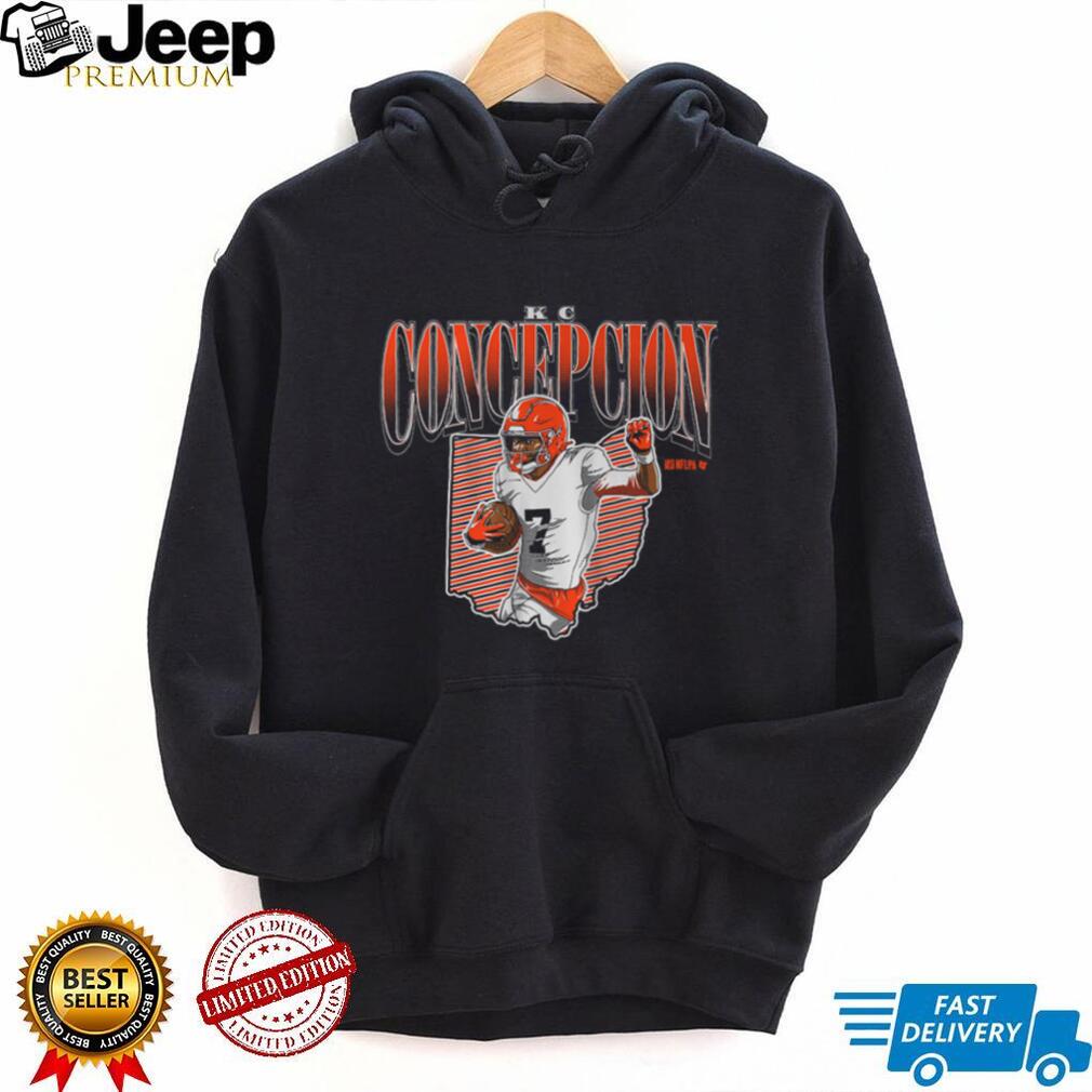 KC Concepcion Ohio Football Star Player Vintage Retro Style Fans T Shirt