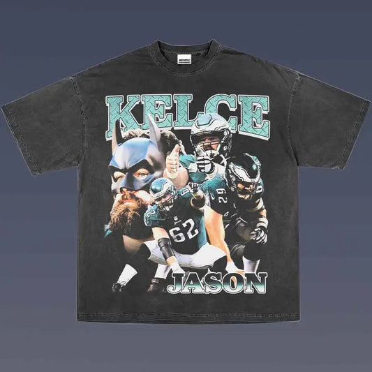 KELCE JASON 1.0 VINTAGE TEE | AMERICAN FOOTBALL | GIFT FOR FAN
