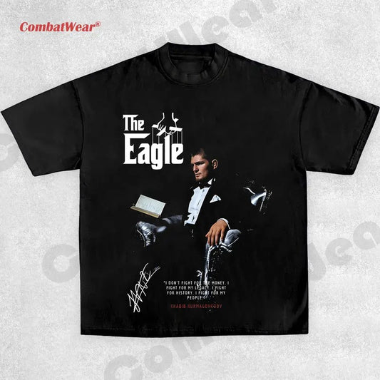 KHABIB 2.0 TEE, Boxing T-shirt, Fighter Tee, Boxer Shirt, Sports Shirt, Vintage Boxing Tee, Graphic Boxing Champ T-Shirt Crewneck Clothing