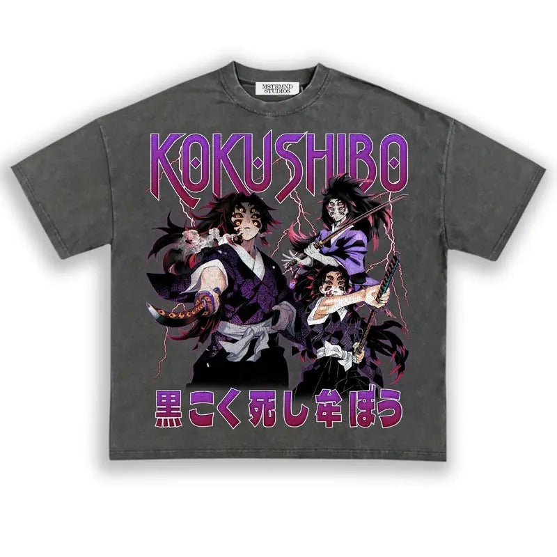 KOKUSHIBO TEE - DEMON SLAYER Sweatshirt, Hoodie, Comfort Colors