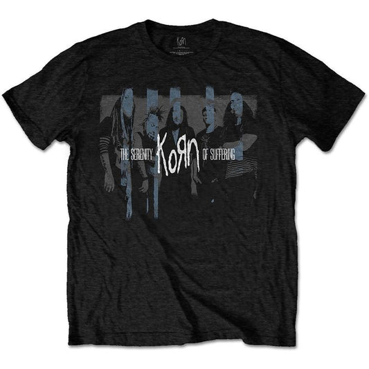 KORN Unisex T-shirt Knock Wall, Vintage graphic Tee